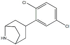 3-(2,5-dichlorophenyl)-8-azabicyclo[3.2.1]octane Structure