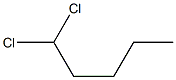 1,1-dichloropentane Structure