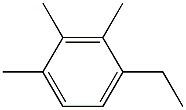 1,2,3-trimethyl-4-ethylbenzene Structure