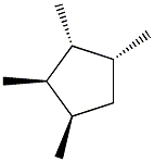 1,cis-2,cis-3,trans-4-tetramethylcyclopentane Structure