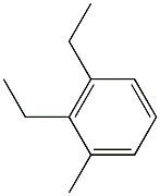1-methyl-2,3-diethylbenzene Structure