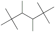 2,2,3,4,5,5-hexamethylhexane Structure