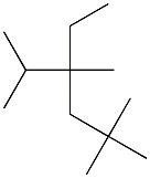 2,2,4,5-tetramethyl-4-ethylhexane 구조식 이미지