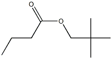 2,2-dimethylpropyl butanoate 구조식 이미지
