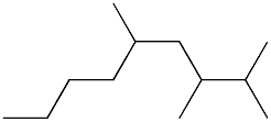 2,3,5-trimethylnonane Structure