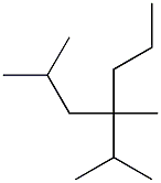 2,4-dimethyl-4-isopropylheptane 구조식 이미지