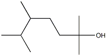 2,5,6-trimethyl-2-heptanol Structure