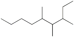 3,4,5-trimethylnonane 구조식 이미지