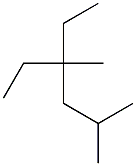 4-ethyl-2,4-dimethylhexane Structure