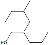 4-methyl-2-propyl-1-hexanol Structure