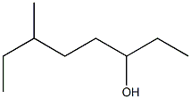 6-methyl-3-octanol Structure