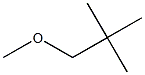 methyl 2,2-dimethylpropyl ether Structure