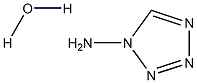 4-AMINOTETRAZOLE MONOHYDRATE 구조식 이미지