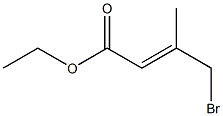 ETHYL-3-METHYL-4-BROMMOCROTONATE Structure