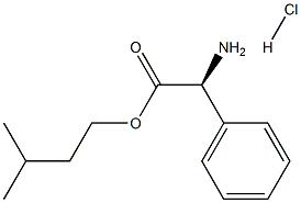 (DL)-2-PHENYLGLYCINE ISOPENTYL ESTER HYDROCHLORIDE Structure