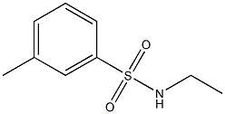 N-ETHYL-ORTHO-PARA-TOLUENE SULFONAMIDE Structure