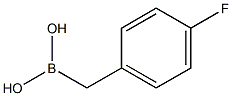 4-FLUOROBENZYL BORONIC ACID Structure