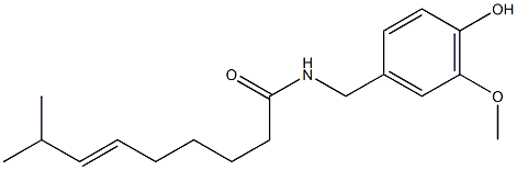CAPSAICIN USP, & DEHYDRATED ALCOHOL Structure