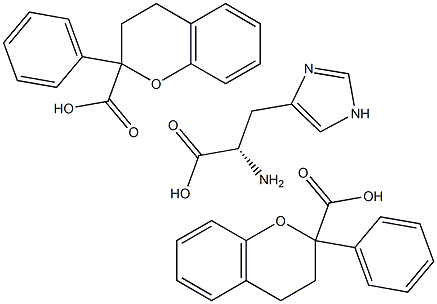 histidine diflavianate 구조식 이미지