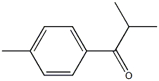 isopropyl p-tolyl ketone 구조식 이미지