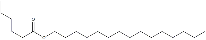 pentadecyl caproate 구조식 이미지