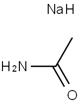 sodium acetamide 구조식 이미지