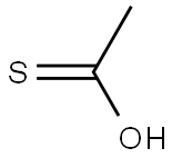 thiacetic O-acid 구조식 이미지