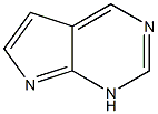 1H-Pyrrolo[2,3-d]pyrimidine 구조식 이미지