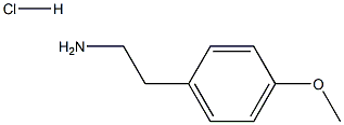 4-METHOXYPHENETHYLAMINE HYDROCHLORIDE Structure