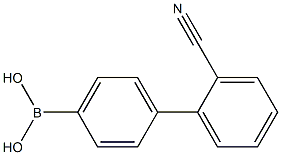 2'-cyanobiphenyl-4-yl
boronic acid Structure