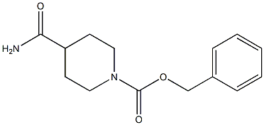 1-Cbz-Piperidine-4-carboxamide 구조식 이미지
