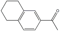 6-Acetyl-tetraline 구조식 이미지