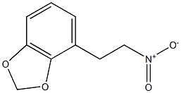 2,3-(METHYLENEDIOXY)PHENYLNITROETHANE Structure