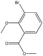 3-BROMO-2-METHOXYBENZOIC ACID METHYL ESTER Structure