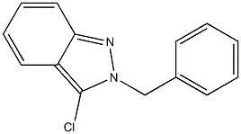 2-Benzyl-3-chloro-2H-indazole Structure