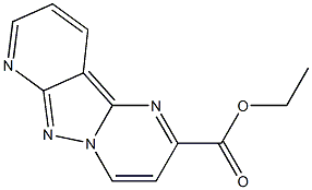 ETHYL PYRIDO[2'',3'':3,4]PYRAZOLO[1,5-A]PYRIMIDINE-2-CARBOXYLATE Structure