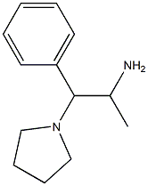 1-METHYL-2-PHENYL-2-PYRROLIDIN-1-YLETHYLAMINE Structure