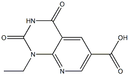 1-ETHYL-2,4-DIOXO-1,2,3,4-TETRAHYDROPYRIDO[2,3-D]PYRIMIDINE-6-CARBOXYLIC ACID Structure