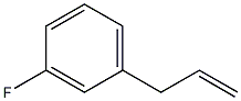 3-(3-FLUOROPHENYL)-1-PROPENE 97% 구조식 이미지