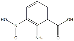 2-AMINO-3-[HYDROXY(OXIDO)AMINO]BENZOIC ACID 구조식 이미지