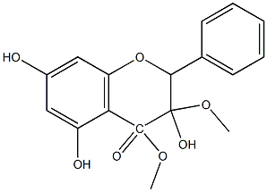 3,4-DIMETHOXY-3 5 7-TRIHYDROXYFLAVONE 97% 구조식 이미지