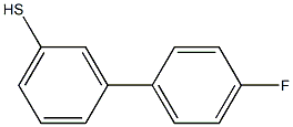 3-(4-FLUOROPHENYL)THIOPHENOL 96% 구조식 이미지