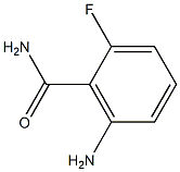 2-FLUORO-6-AMINOBENZAMIDE 구조식 이미지