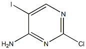 4-AMINO-2-CHLORO-5-IODOPYRIMIDINE, 95+% Structure