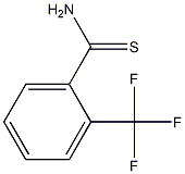 2-(TRIFLUOROMETHYL)THIOBENZAMIDE 98% Structure