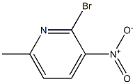 2-BROMO-3-NITRO-6-PICOLINE,98% Structure