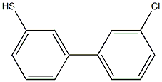 3-(3-CHLOROPHENYL)THIOPHENOL 96% Structure