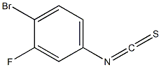 4-BROMO-3-FLUOROPHENYLISOTHIOCYANATE 97% 구조식 이미지