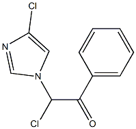 2,4-DICHLORO-2-(1H-IMIDAZOLE-1-YL)ACETOPHENONE Structure