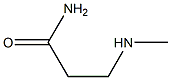 3-(METHYLAMINO)PROPANAMIDE Structure